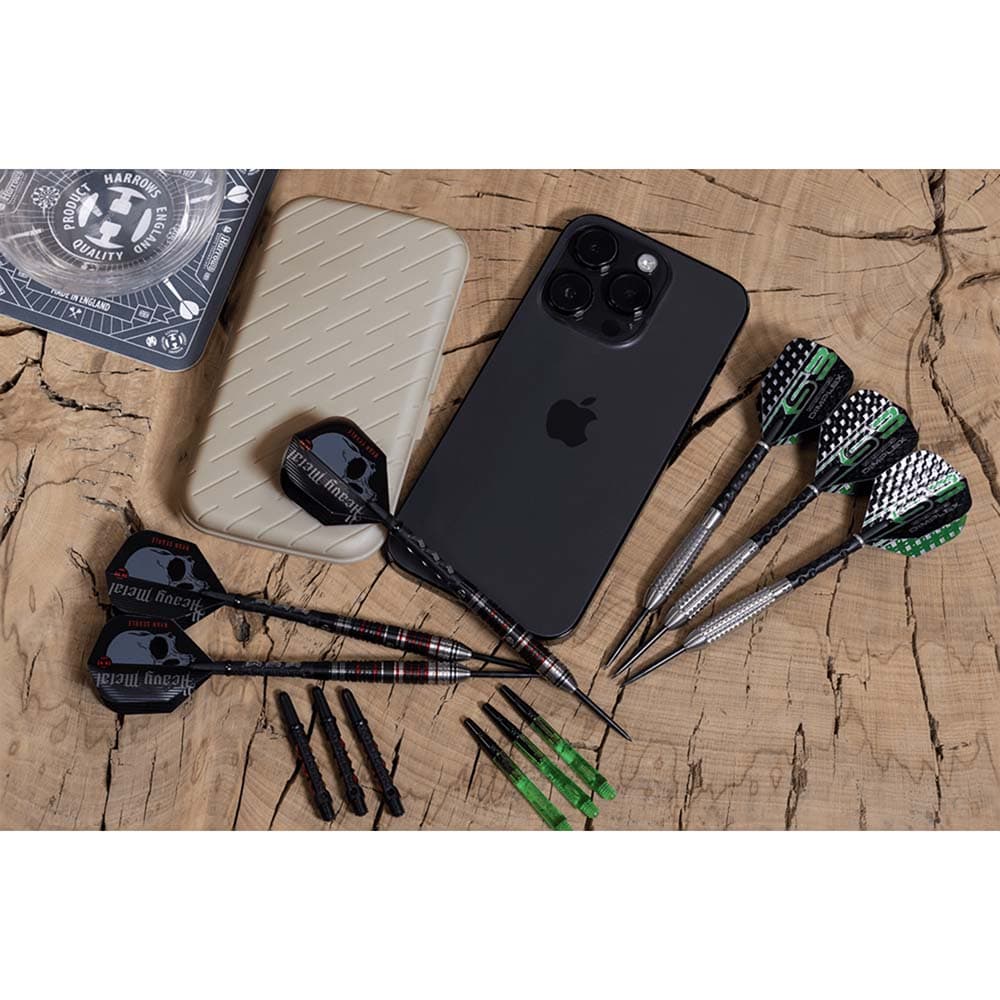 Funda Harrows Darts Slim Case Gris vista 5
