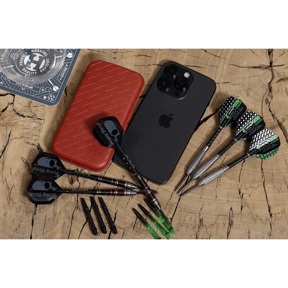 Funda Harrows Darts Slim Case Roja vista 5