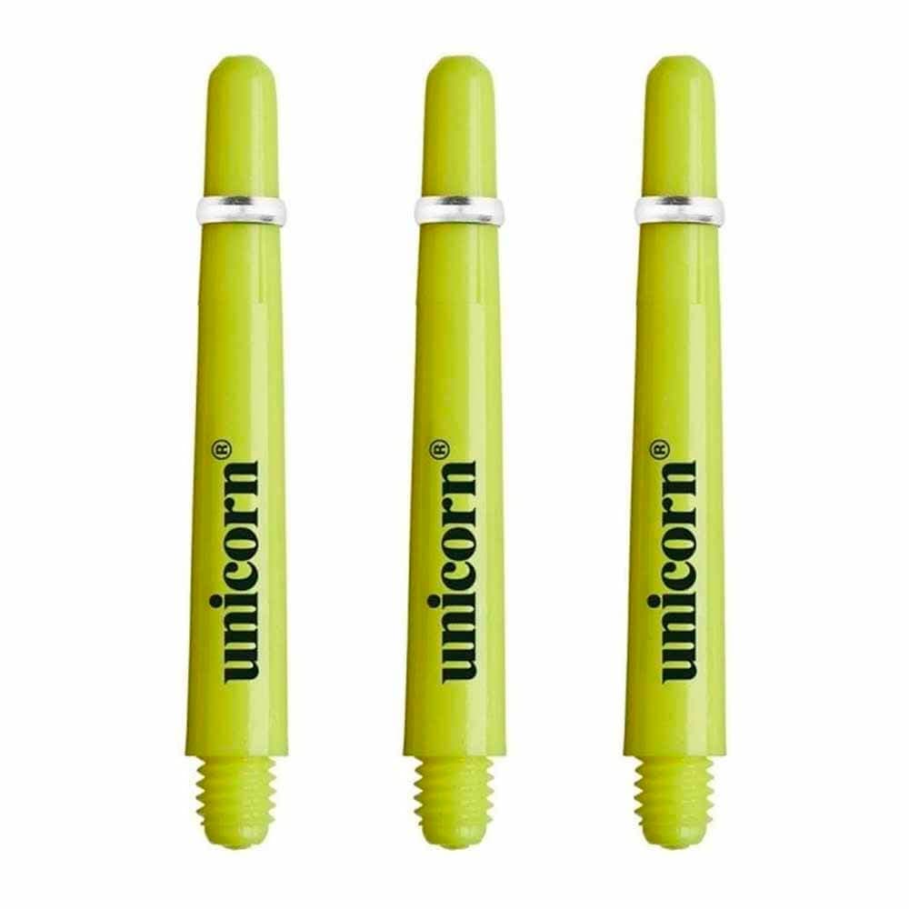 Cañas Unicorn Darts Gripper 4 PC Amarillo Neon 41mm78928 vista 3