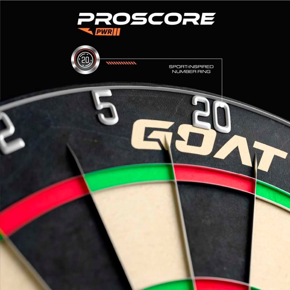 Diana GOAT Proscore PWR Starters Dartboard vista 3