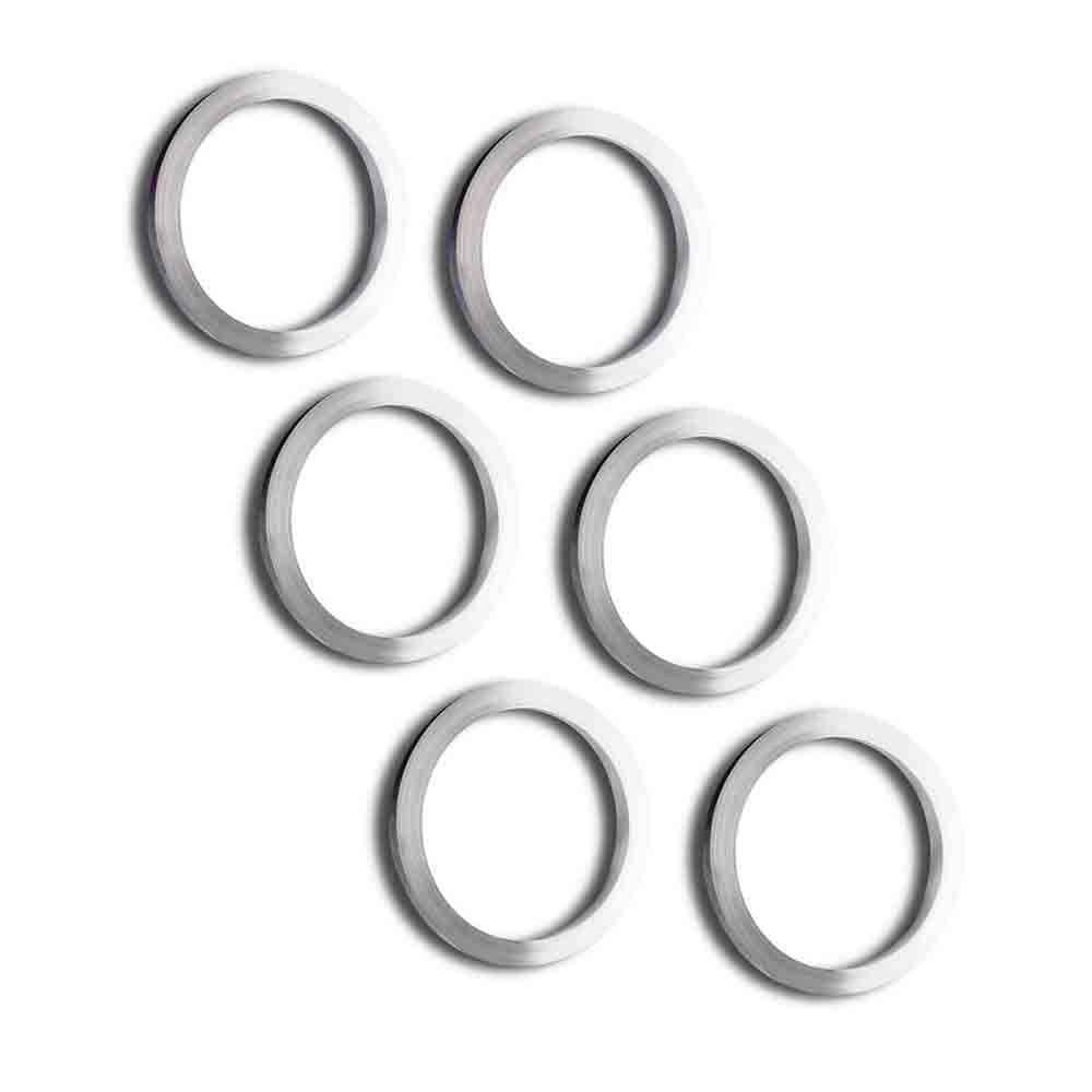 Anillos Shot Lock Rings Set Silver 6 UnidadesSH-SM3915 vista 2