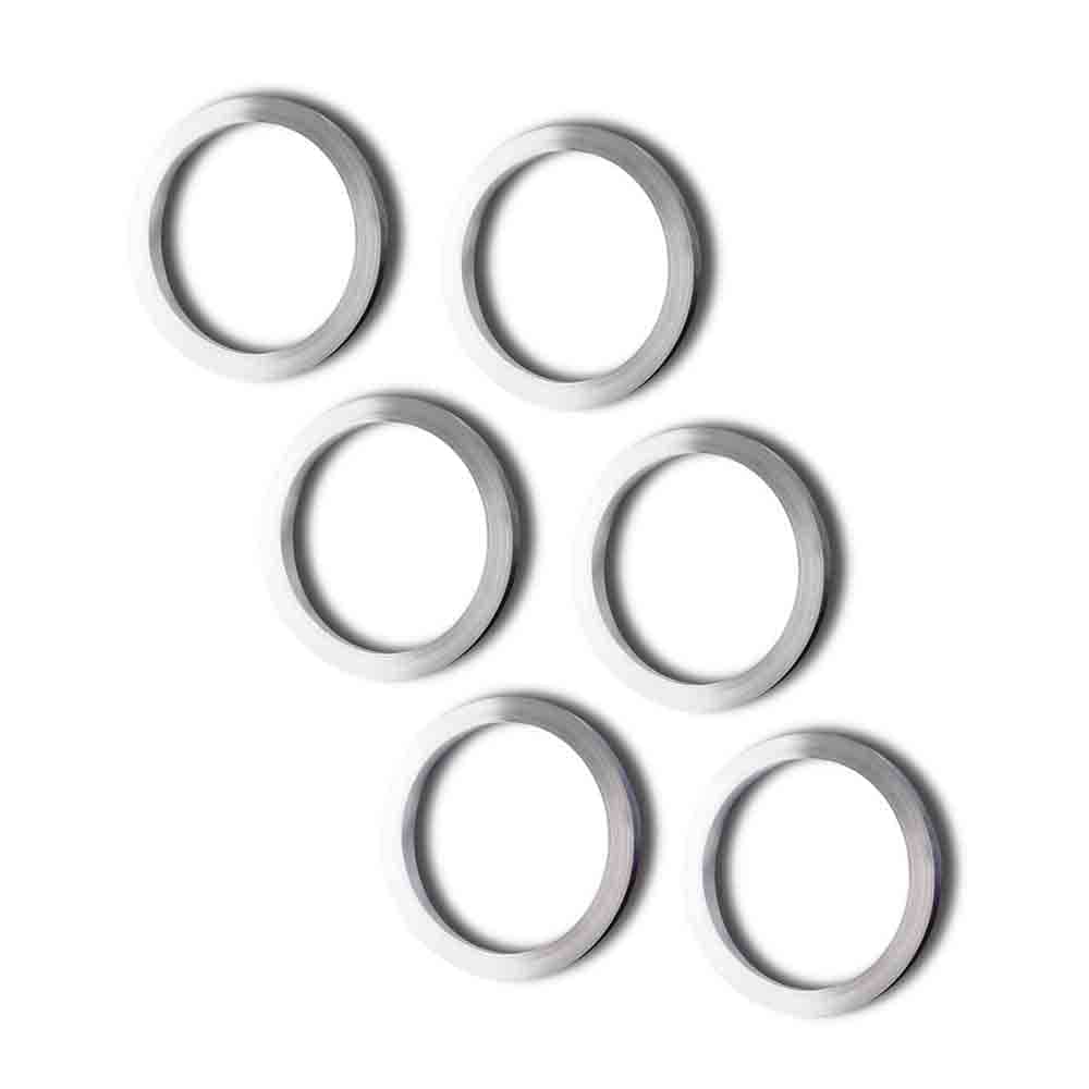 Anillos Shot Lock Rings Set Silver 6 UnidadesSH-SM3915 vista 3