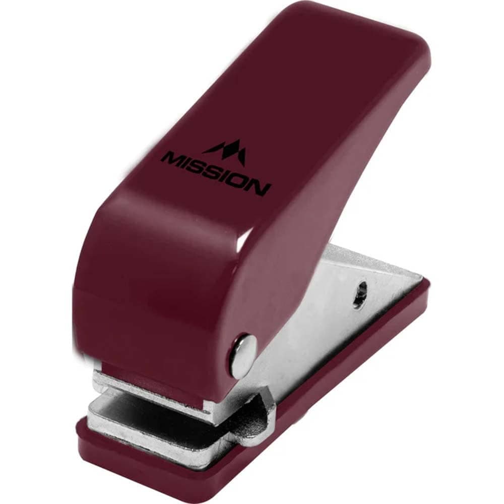 Maquina Perforar Mission Tamaño De Bolsillo RojoX2967