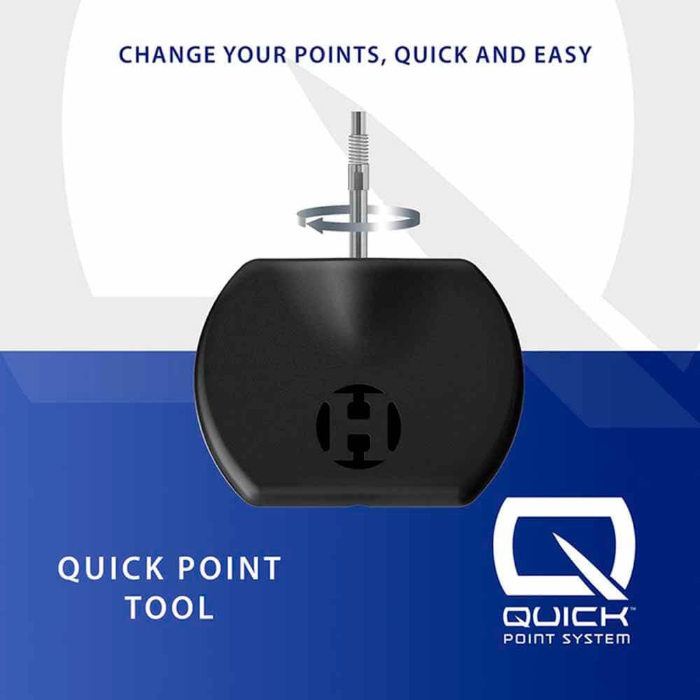 Llave Puntas Harrows Darts Quick Point Tool vista 4