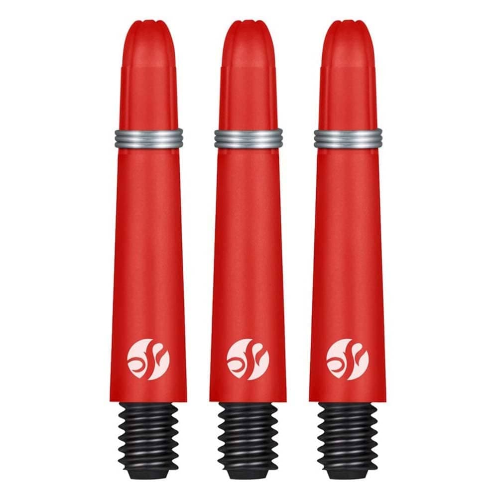 Cañas Shot Darts Koi Carbon Shaft Rojo Corta 35mmSH-SM4108/S