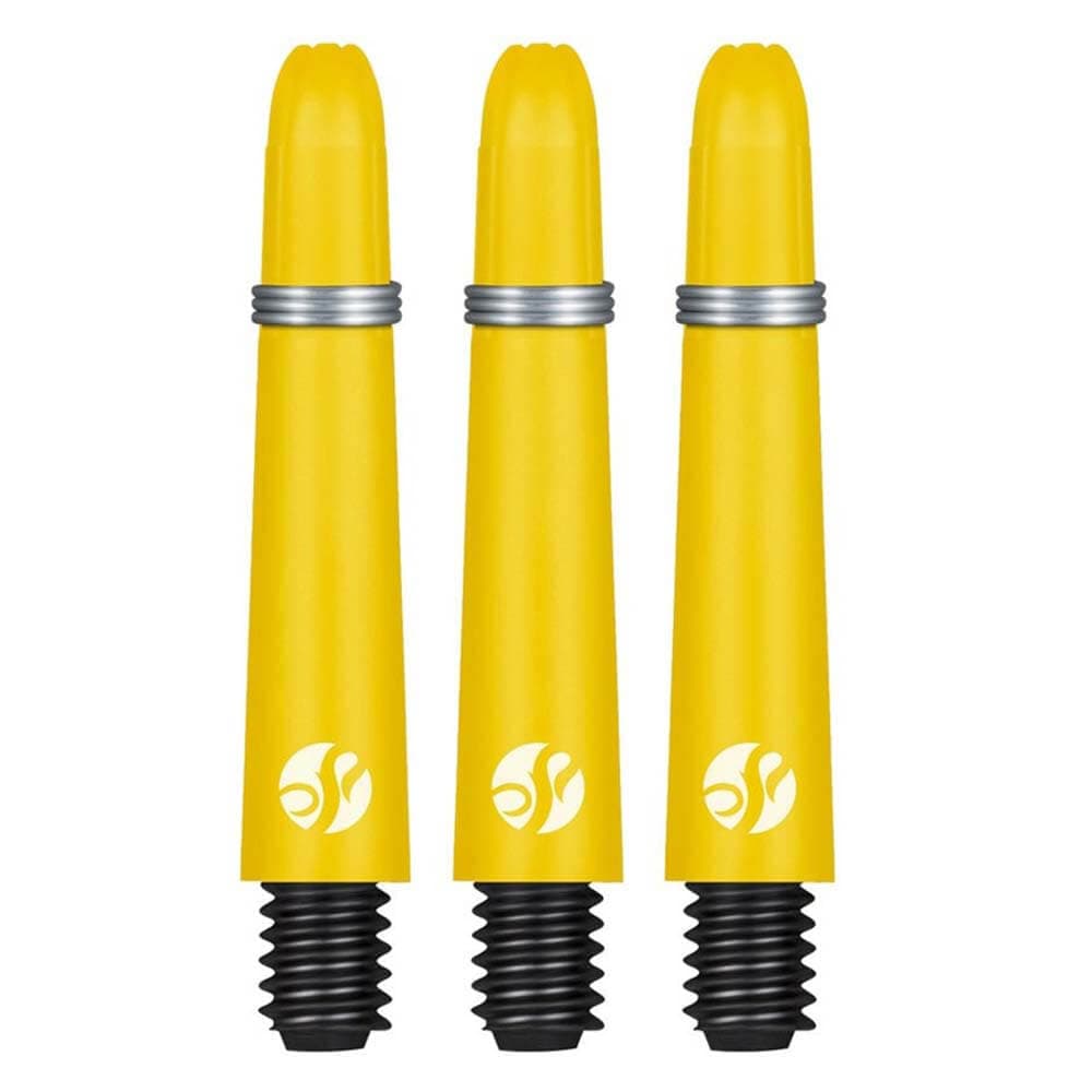 Cañas Shot Darts Koi Carbon Shaft Amarillo Corta 35mmSH-SM4109/S