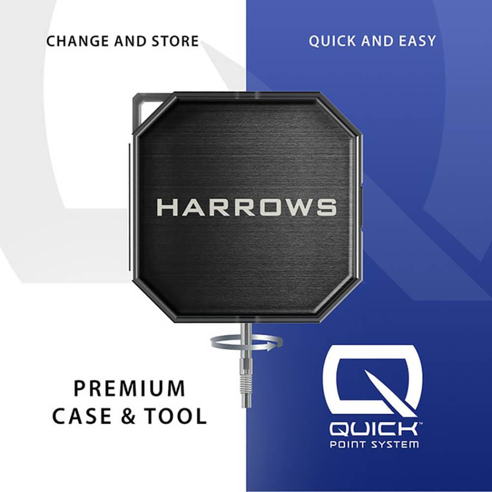 Llave Puntas Harrows Darts Quick Point ProTool vista 3