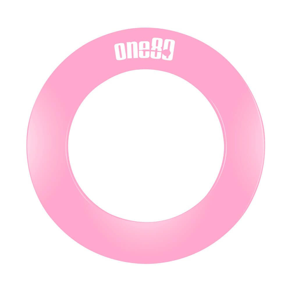 Dartboard One 80 Darts Surrounds Pink Con Logo2647