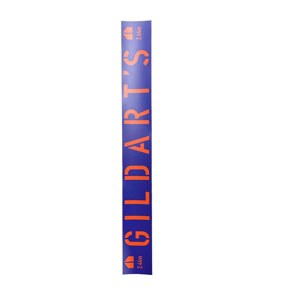 Linea de tiro GilDarts Azul/Naranja vista 3