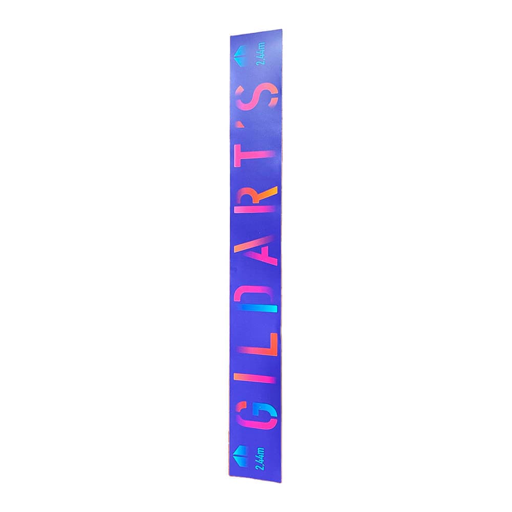Linea de tiro GilDarts Azul/Arcoiris vista 3