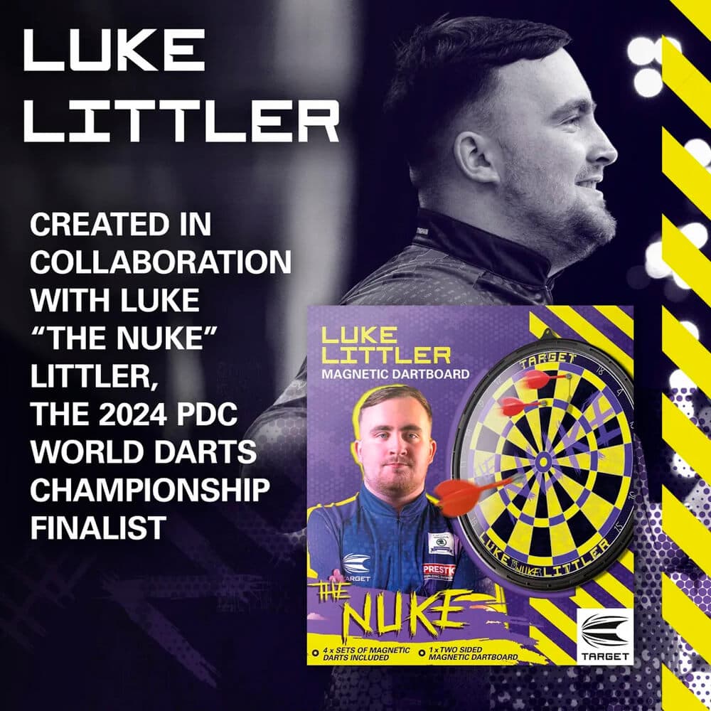 Diana Magnetica Luke Littler Magnet Dartboard Family440095 vista 6