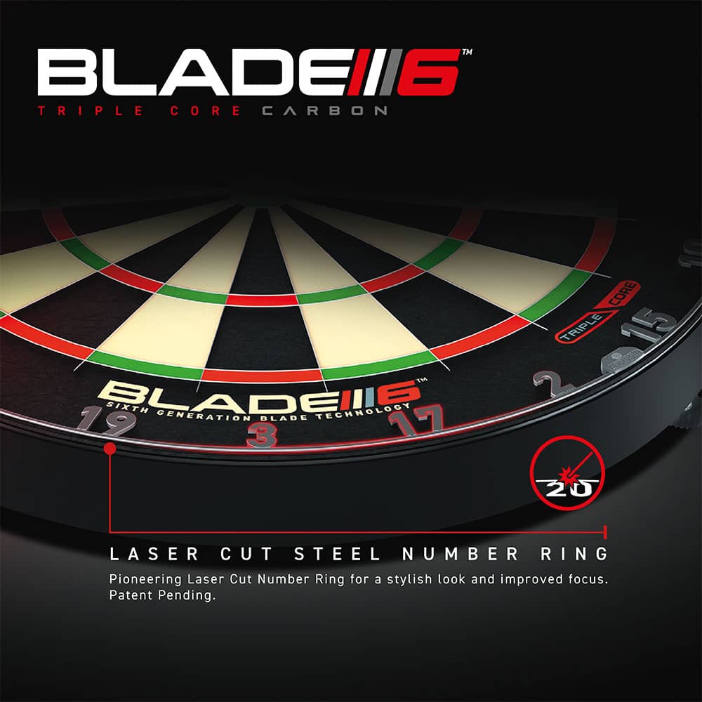 Diana Winmau Blade 6 Triple Core – Profesional (Sisal Alta Densidad)