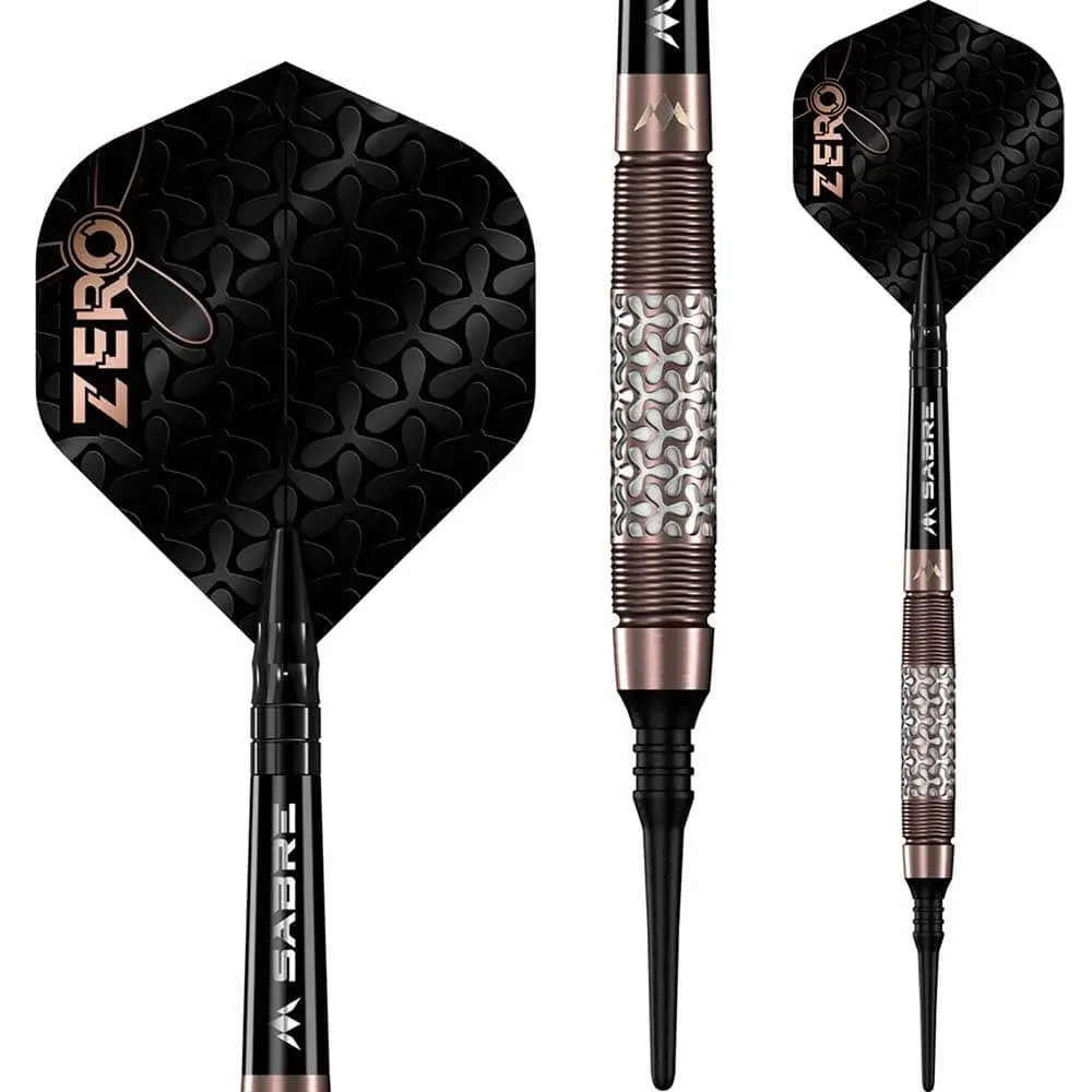Dardos Mission Zero Soft 97.5% Tungsteno 18g Profesionales vista 2