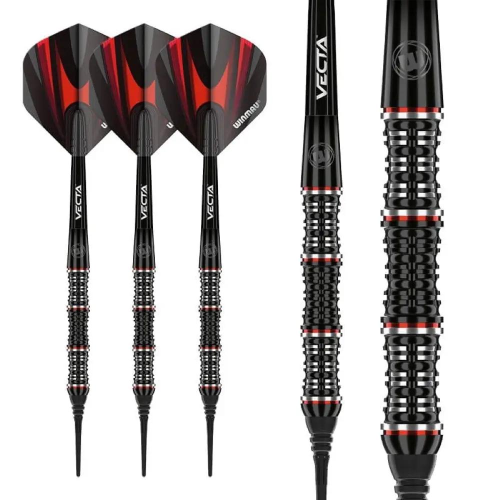 Dardos Winmau Mervyn King 22 90% Tungsteno 20g Profesionales vista 3
