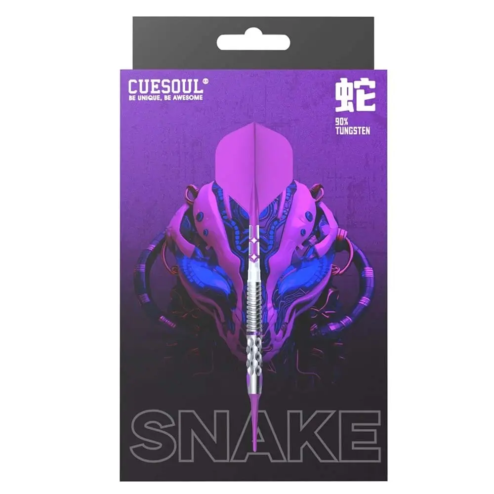 Dardos Cuesoul Zodiac Snake Punta Plastico 90% Tungsteno 19g Profesionales vista 2