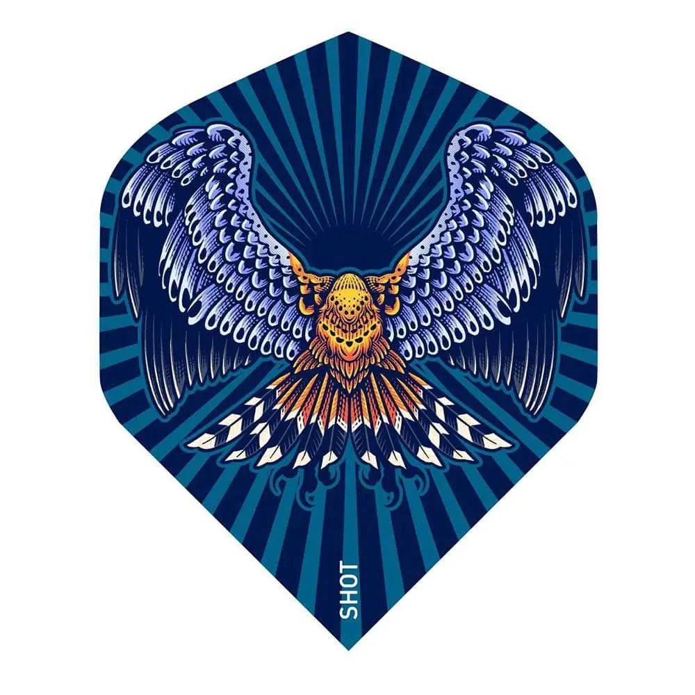 Plumas Shot Darts Birds of Prey Kestrel Standard no2SH-SF5450