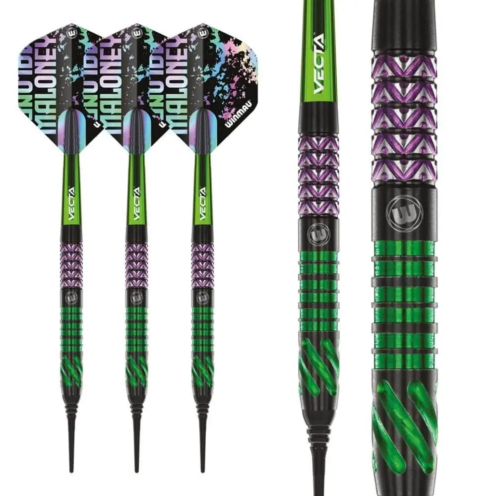 Dardos Winmau Mike Maloney 20 90% Tungsteno 20g Profesionales vista 4