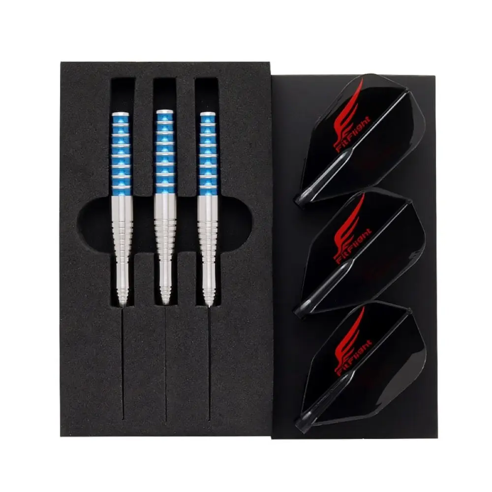 Dardos Cosmo Darts DISCOVERY LABEL Ross Montgomery 90% 24g vista 5