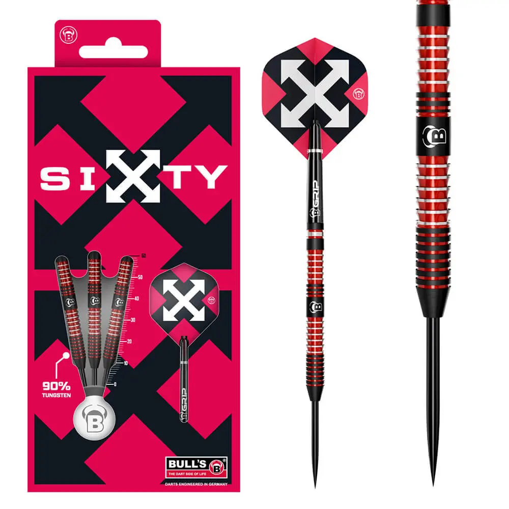 Dardos Bulls Darts Sixty S1 90% 21gr13161 vista 4