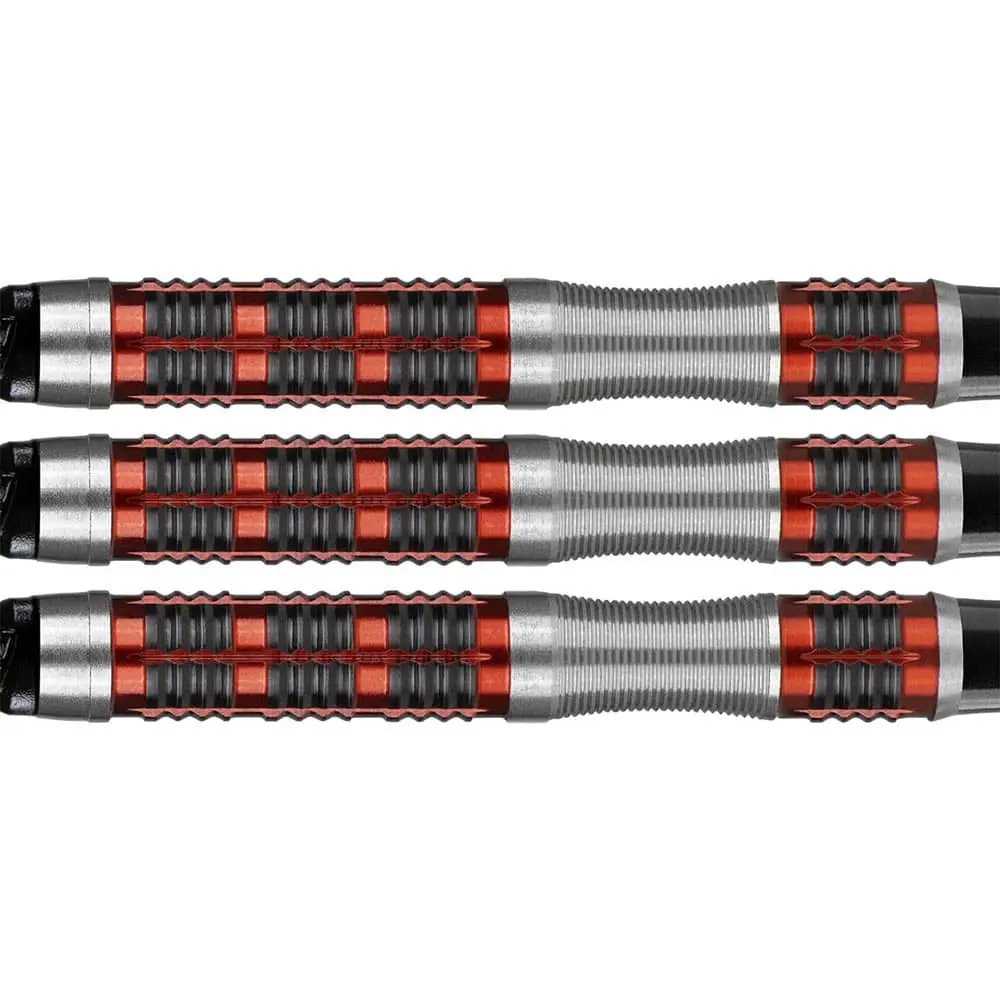Dardos Bulls Darts Smoke Red B 90% Tungsteno 18g Profesionales vista 2
