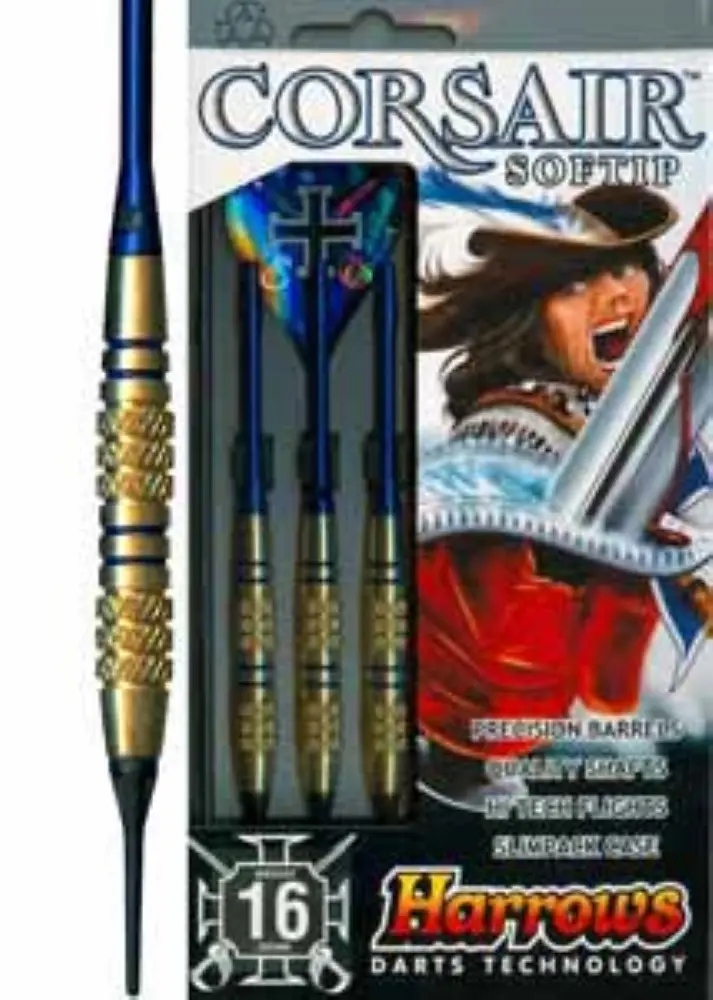 Dardos Harrows Corsair Blue 16g vista 2