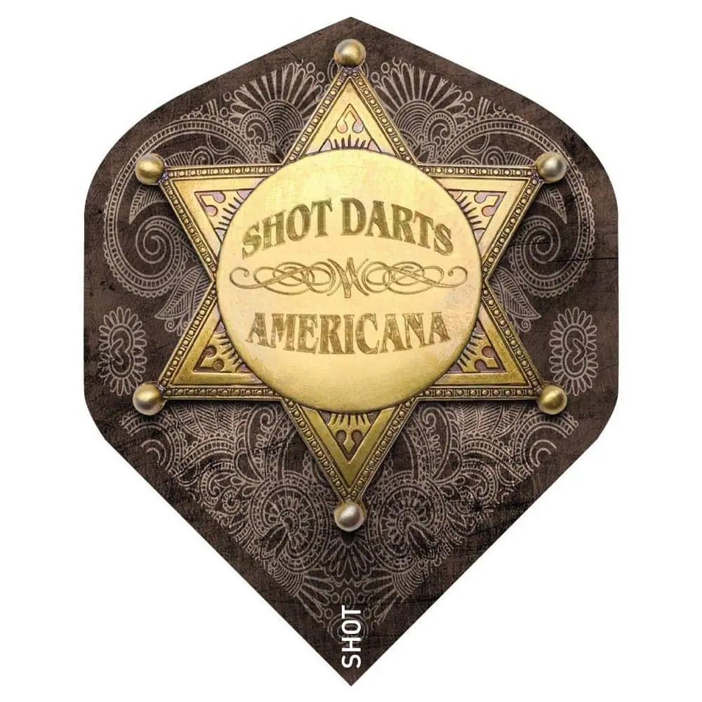 Plumas Shot Darts Americana Tin StandardSH-SF5415