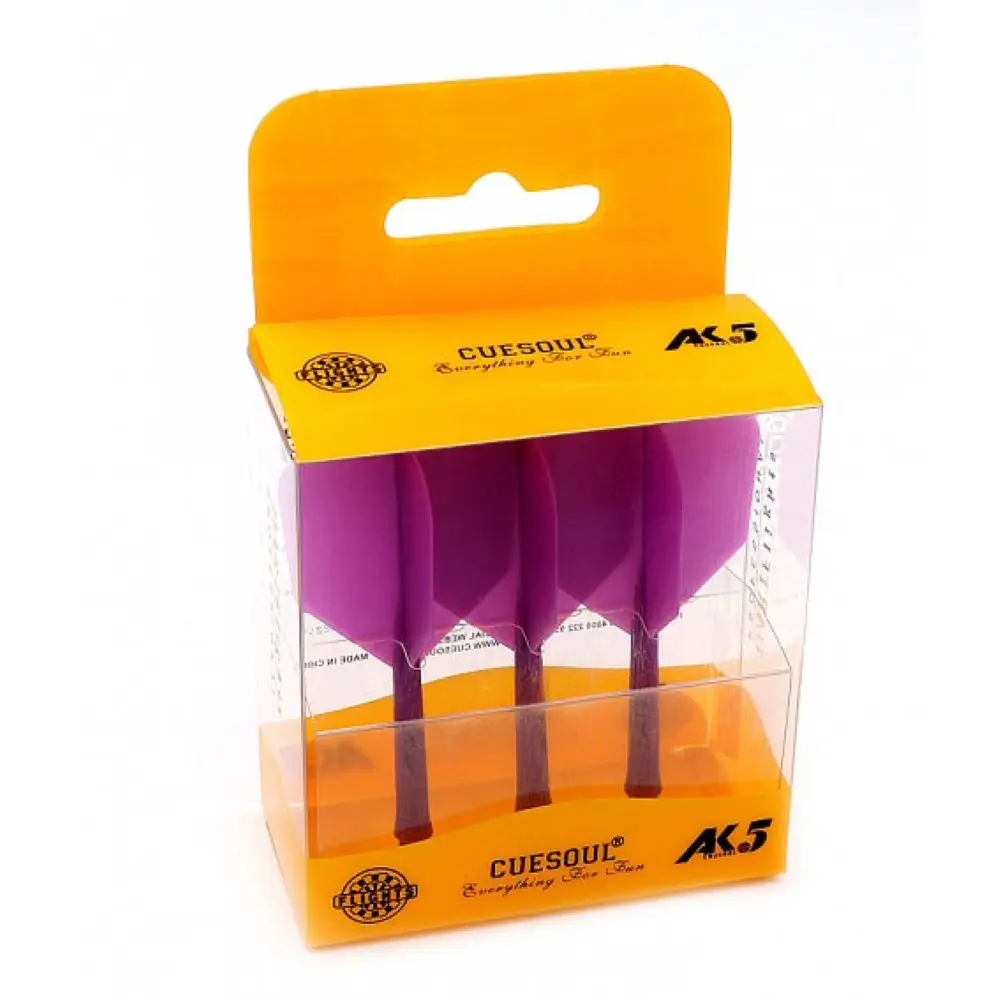 Plumas Cuesoul Flights AK5 Shape M MoradaCSAK-54YS vista 2