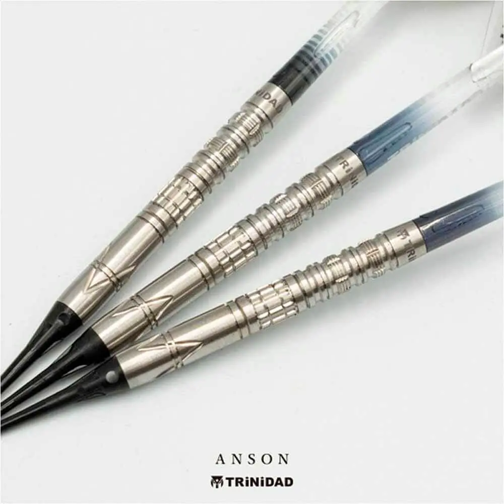 Dardos Trinidad Darts Anson Lu Ansheng 90% Tungsteno 19.5g Profesionales vista 2