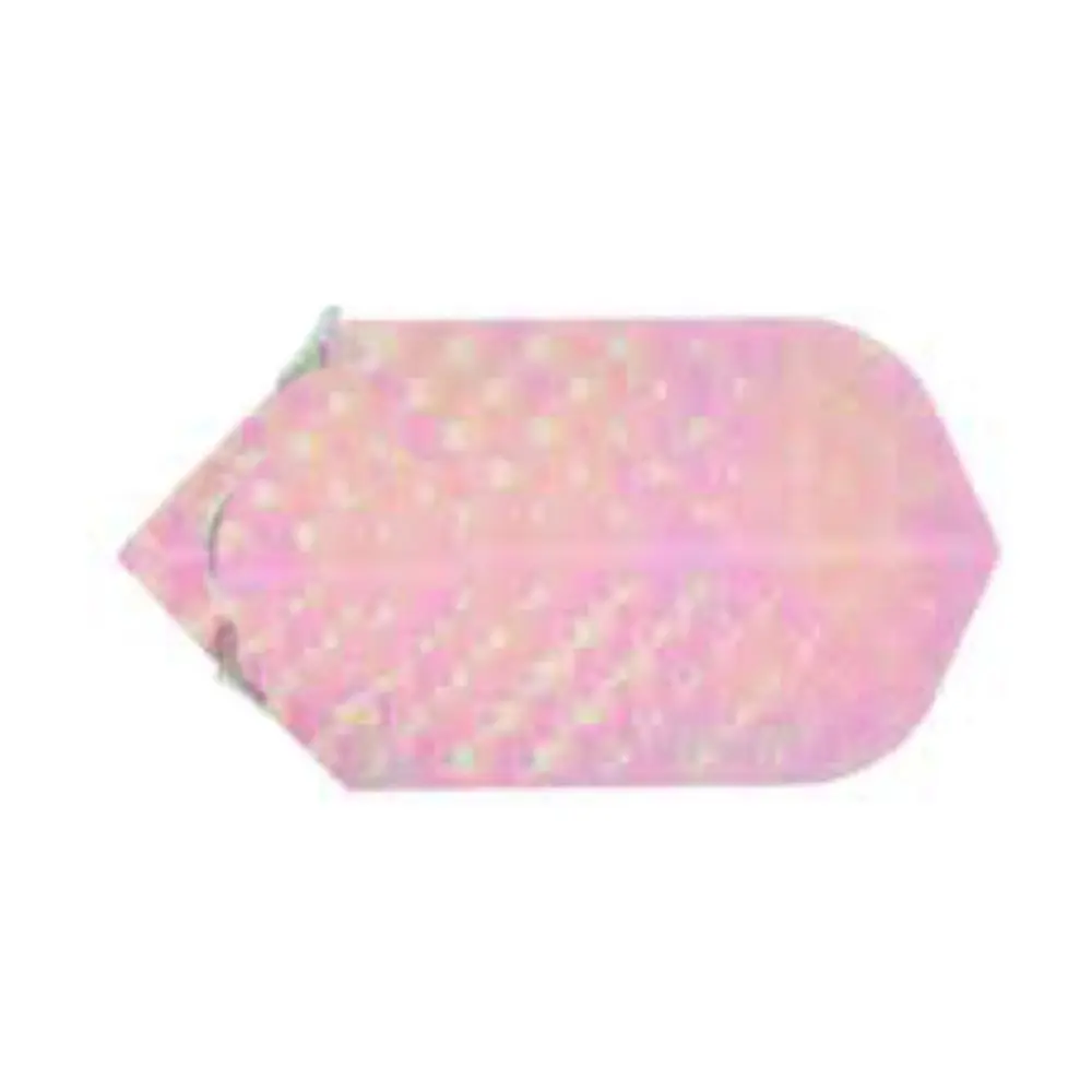 Plumas Iridescent Embossed Slim Blanca vista 2