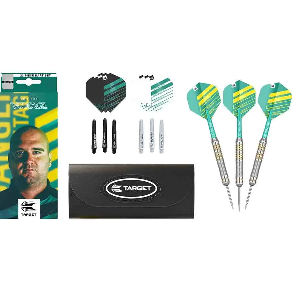 Dardos Target Darts Rob Cross Brass 22g vista 2