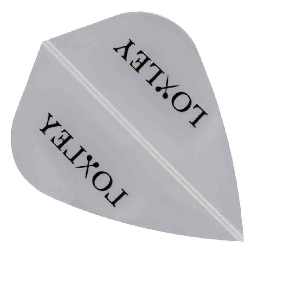 Plumas Loxley  Darts Transparente Logo Kite vista 2
