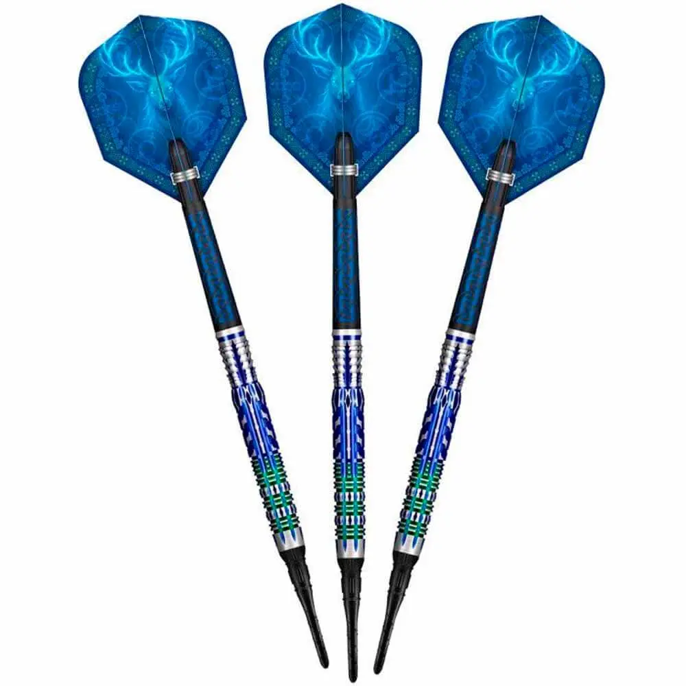 Dardos Shot Celt Merlin P.Plastico SH-C 95% Tungsteno 20g Profesionales vista 2