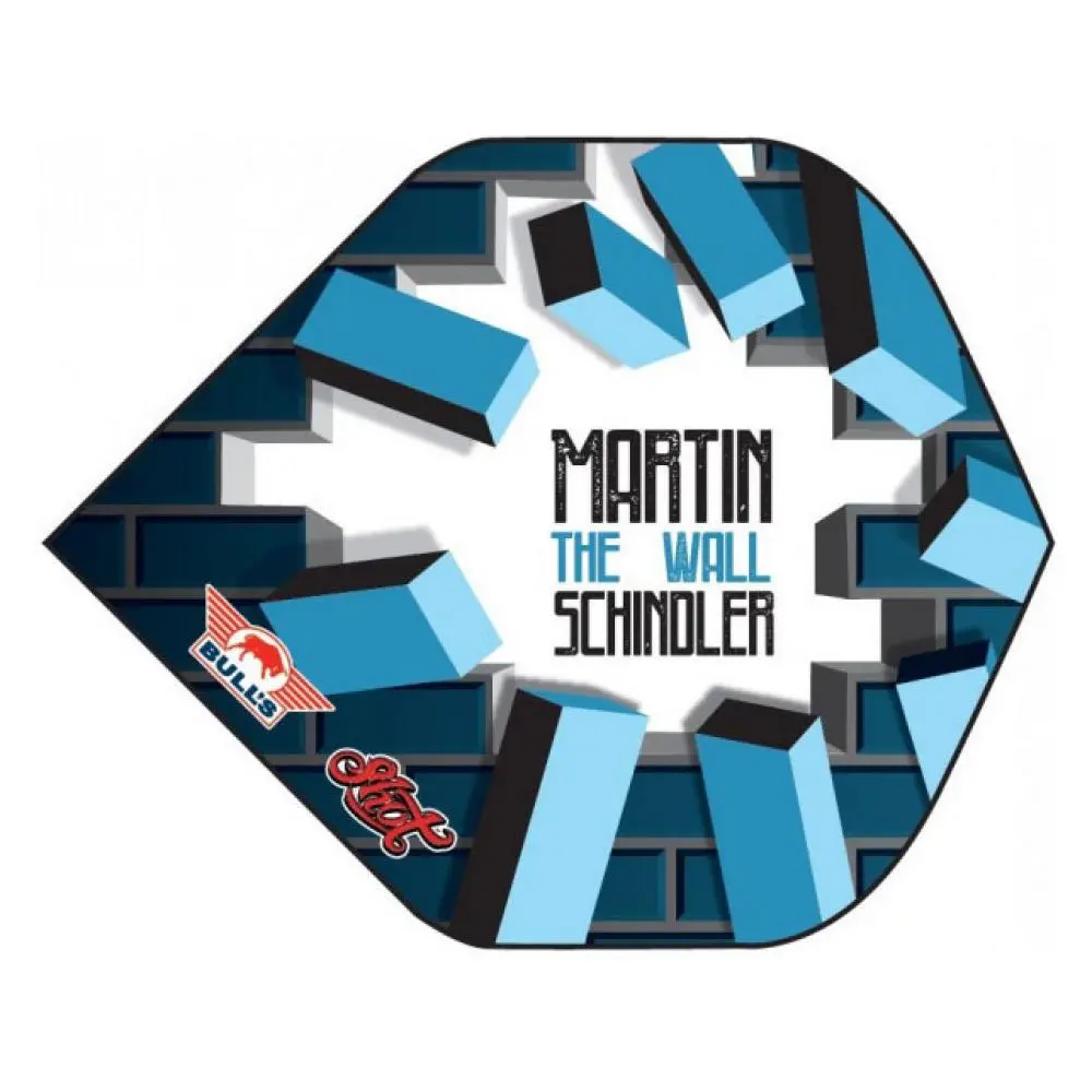 Plumas Bulls Darts Powerflite M. Shindler Brick Break50846 vista 2