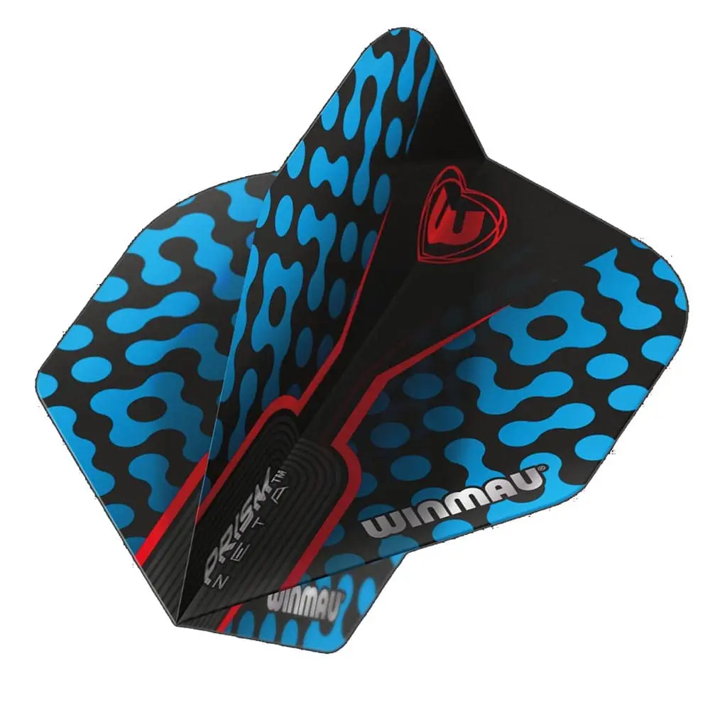 Plumas Winmau Darts Prism Zeta Black, Blue Red Standard6915.307 vista 2