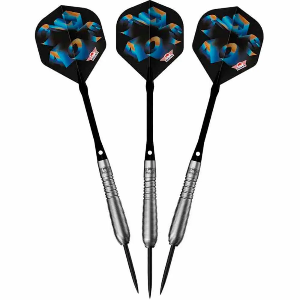 Dardos Bulls Darts Bulls Chaos Blue P.Metal 90% 21g vista 5