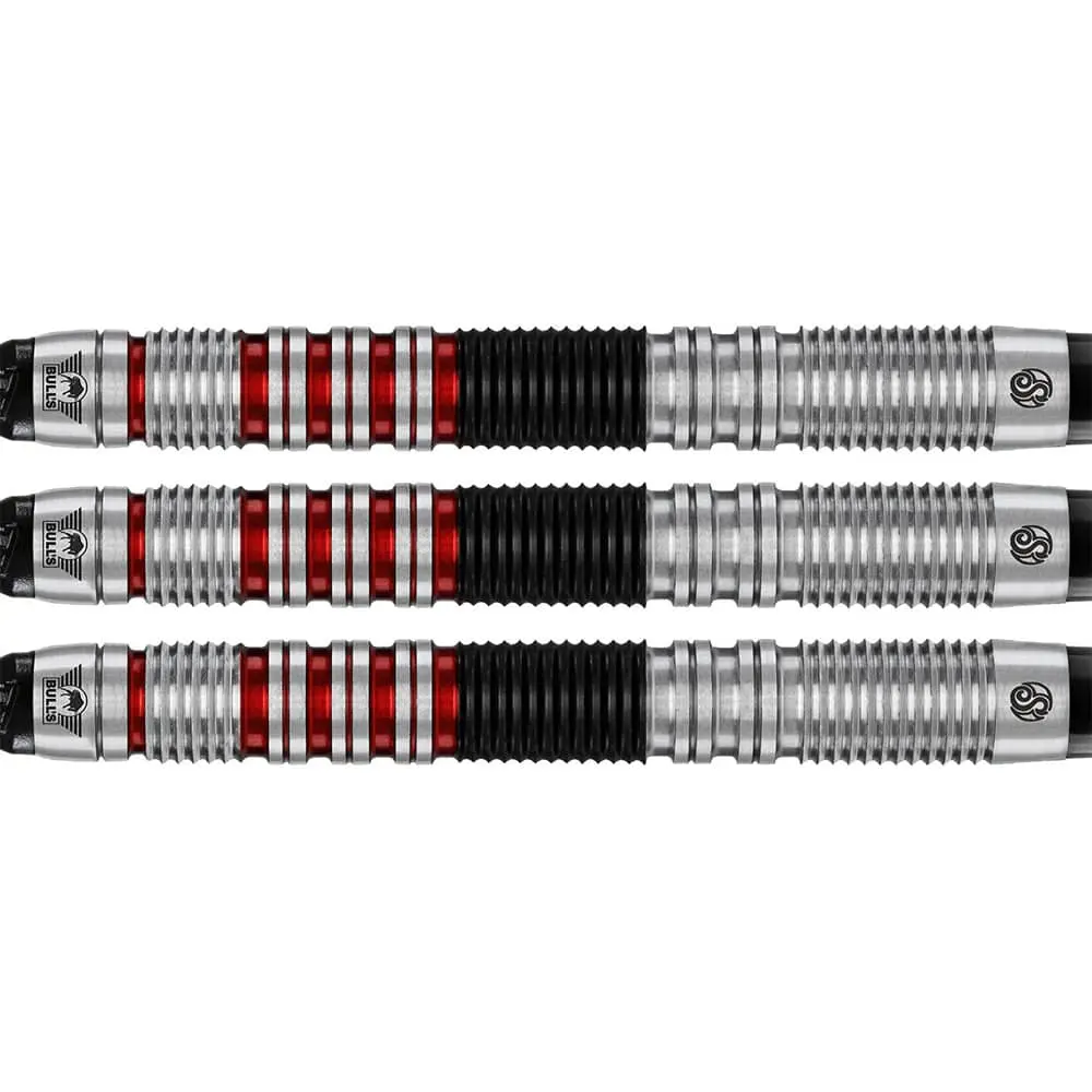 Dardos Bulls Darts Max Hopp 3.0 ST 90% Tungsteno 22g Profesionales vista 3