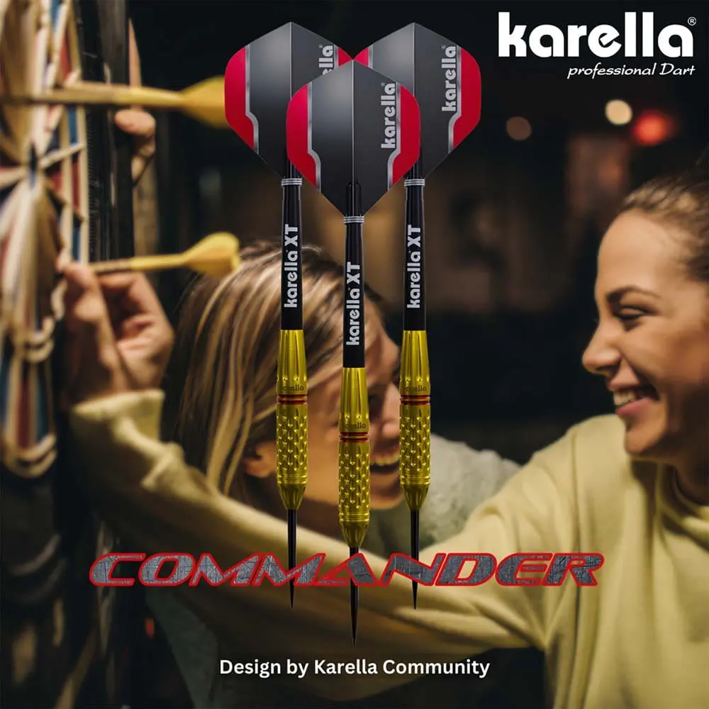 Dardos Karella Commander 04 90% Tungsteno 18g Profesionales vista 6