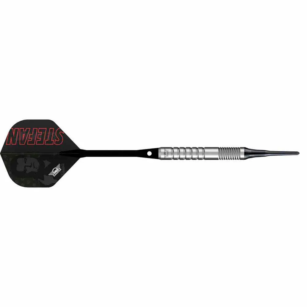 Dardos Bulls Darts Stefan Bellmont P.Plastico 80% Tungsteno 18g Alto Rendimiento