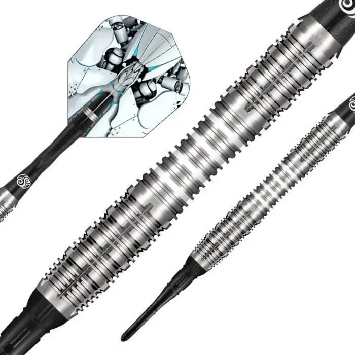 Dardos Shot AI Scorpula SofttipSH- 90% Tungsteno 20g Profesionales vista 3