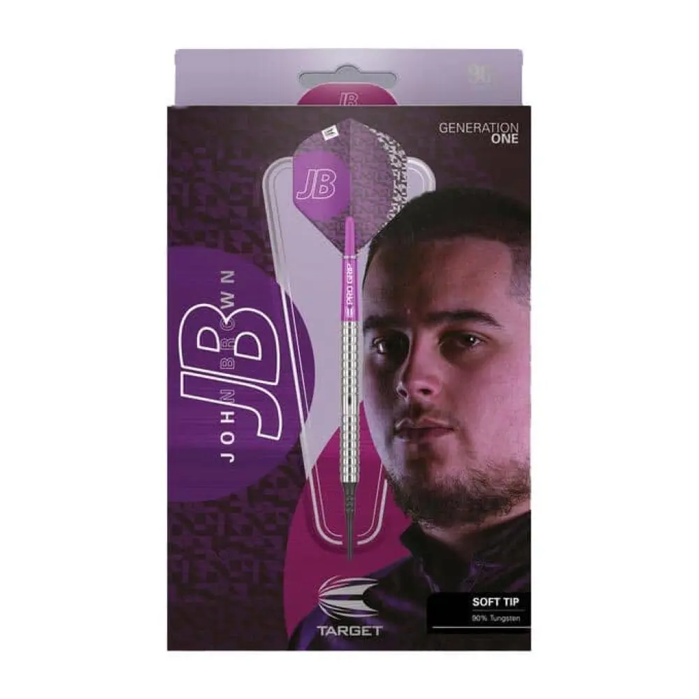 Dardos Target John Brown Gen 1 90% Tungsteno 18g Profesionales vista 2