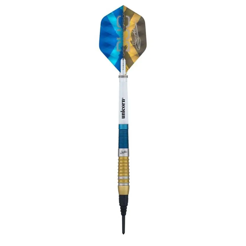 Dardos Unicorn Gary Anderson Duo 80% Tungsteno 18g Alto Rendimiento vista 2
