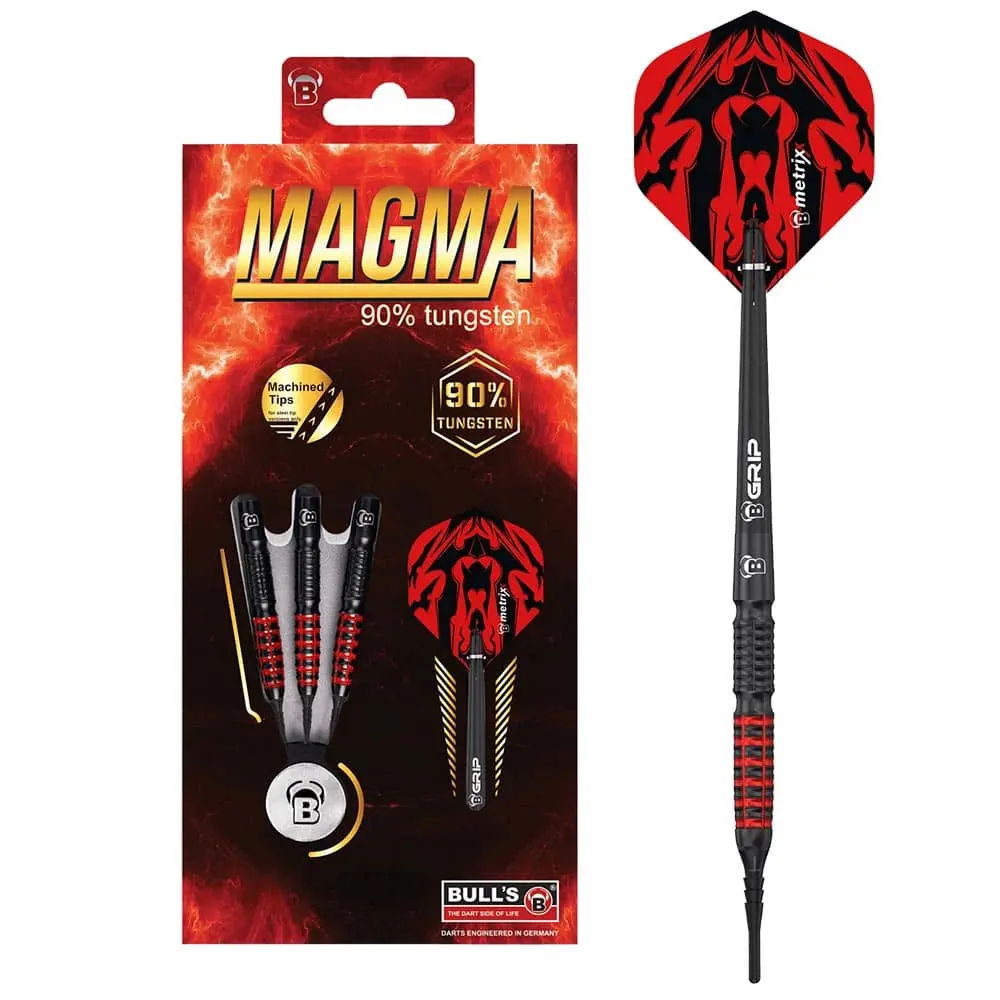 Dardos Bulls DE Magma 90% Tungsteno 18g Profesionales vista 3