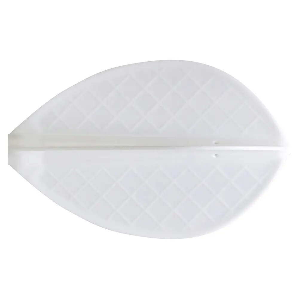 Plumas Cosmo Darts Flights Flight Pro D-2 White vista 2