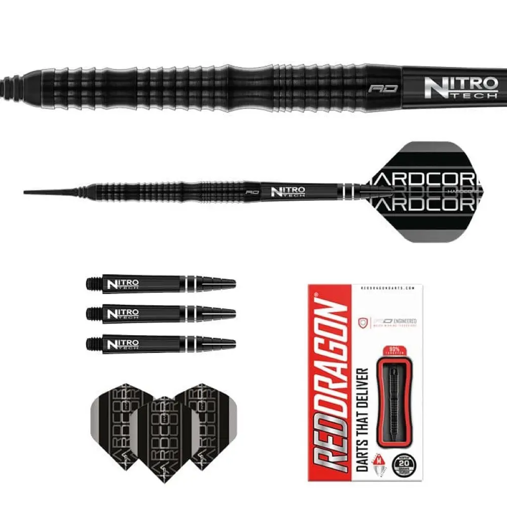 Dardos Red Dragon Razor Edge Extreme 90% Tungsteno 20g Profesionales vista 5