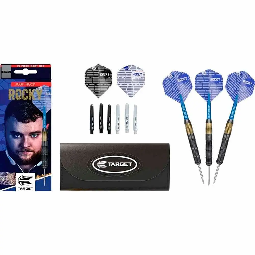 Dardos Target Darts Josh Rock Brass 22g vista 3