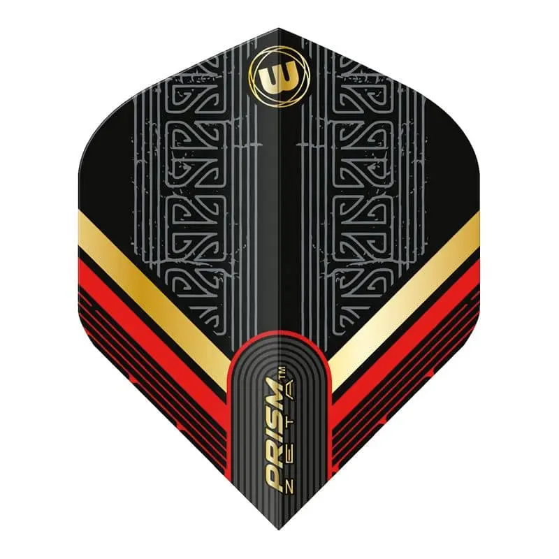 Plumas Winmau Darts Standard Prism Zeta Black Red Gold6915.312