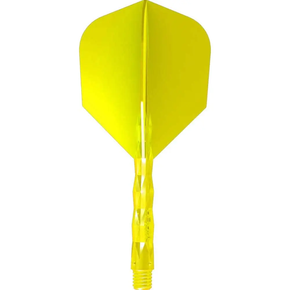 Plumas Viper Diamond Core Standard Amarillo Neon Larga 73mm35-5330-11 vista 2