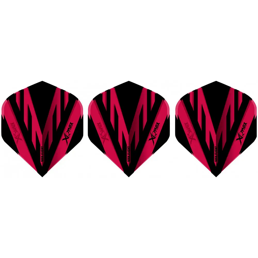 Plumas Flights XQMax Darts Standard Red vista 2