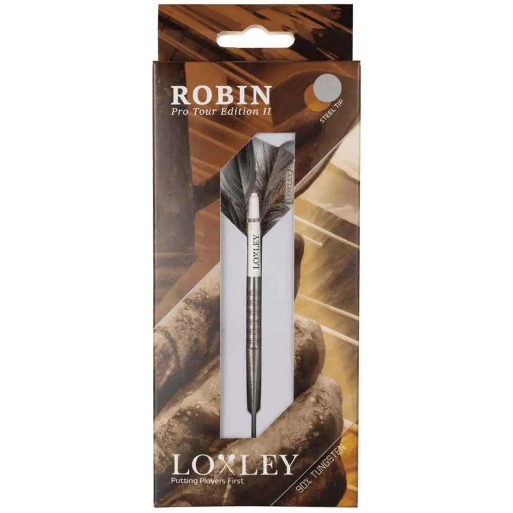Dardos Loxley Darts Robin Pro Tour Model 2 90% 22g Punta Acero vista 3