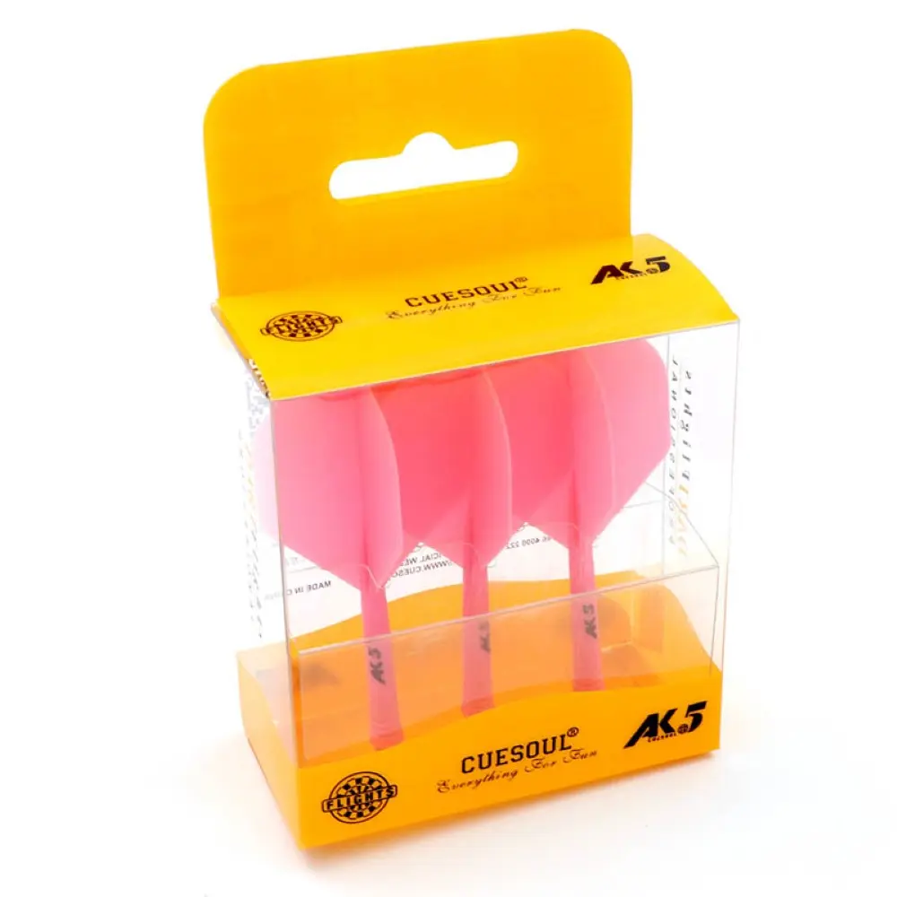 Plumas Cuesoul Flights AK5 Shape M RosaCSAK-56YS vista 2